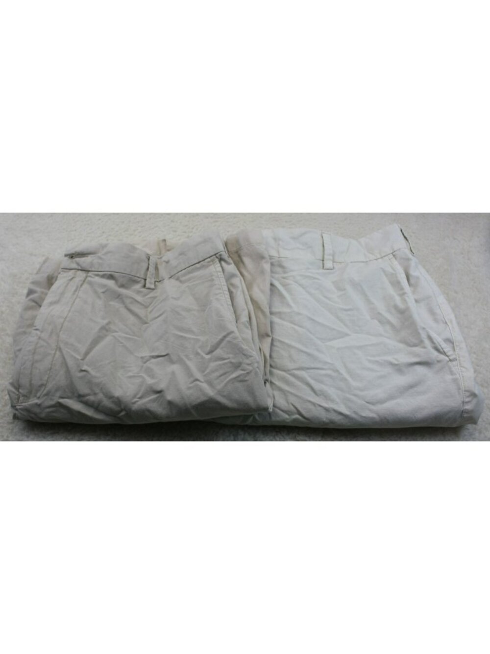 Peter Millar Mens Beige Casual Shorts Size 36 Cotton Blend Pre-Owned Good Condit
